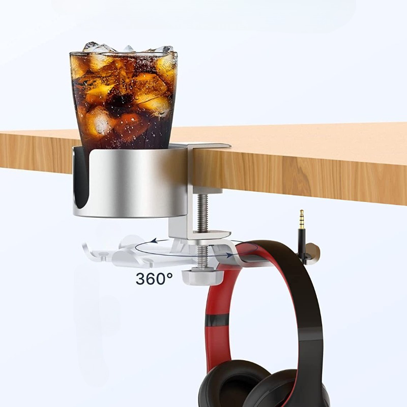 360° Rotating Desk Headphone H - Desk Setup Home Office avaliação e preço