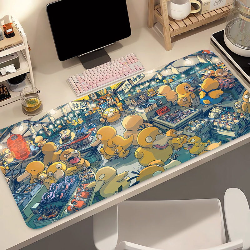 Natural Rubber Mouse Pad Pokem - Desk Setup Mat avaliação e preço