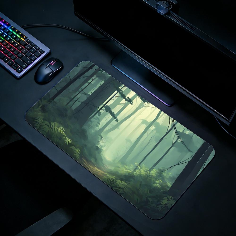Nature MMisty Landscapeew Gami - Desk Setup Natural avaliação e preço