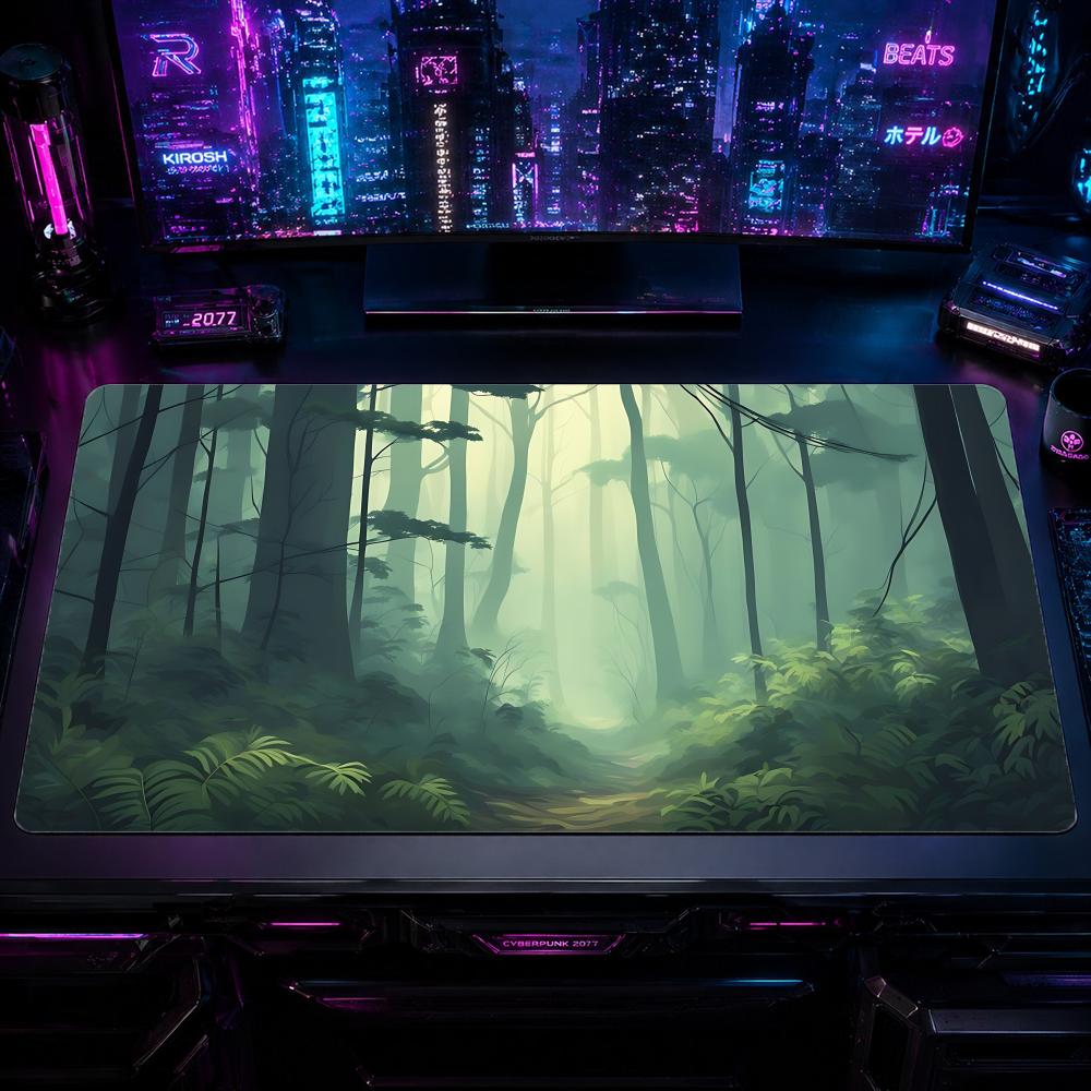 Nature MMisty Landscapeew Gami - Desk Setup Natural avaliação e preço