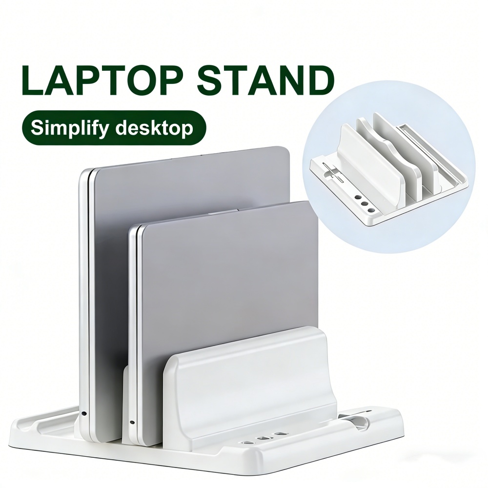 Adjustable Laptop Stand Vertic - Desk Setup Pink avaliação e preço