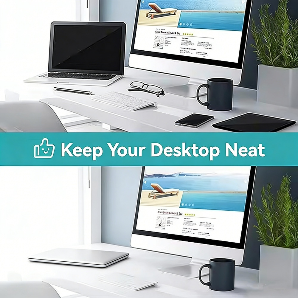 Adjustable Laptop Stand Vertic - Desk Setup Pink avaliação e preço