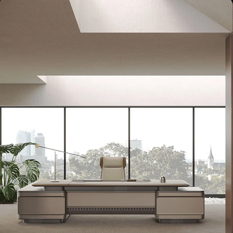 Manicure White L Shaped Wooden - Desk Setup Home Office avaliação e preço