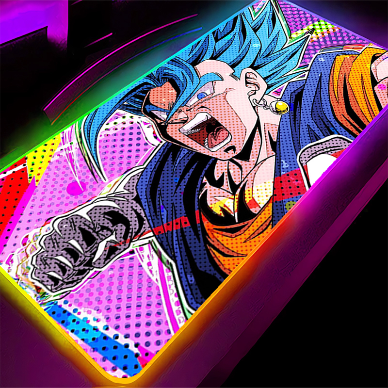RGB Mouse pad Dragon Ball Trun - Desk Setup Carpet avaliação e preço