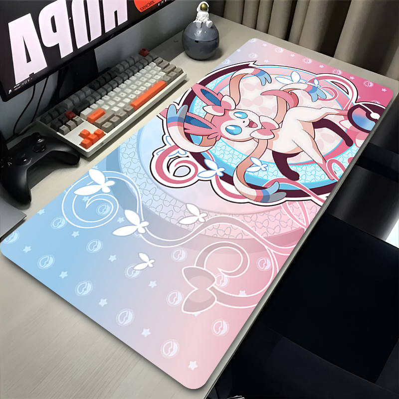 Large Pink Cute Mousepad XXL G - Desk Setup Pink avaliação e preço