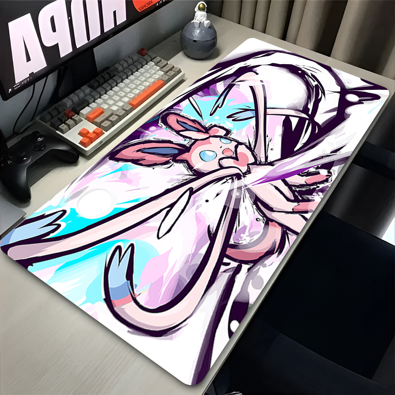 Large Pink Cute Mousepad XXL G - Desk Setup Pink avaliação e preço