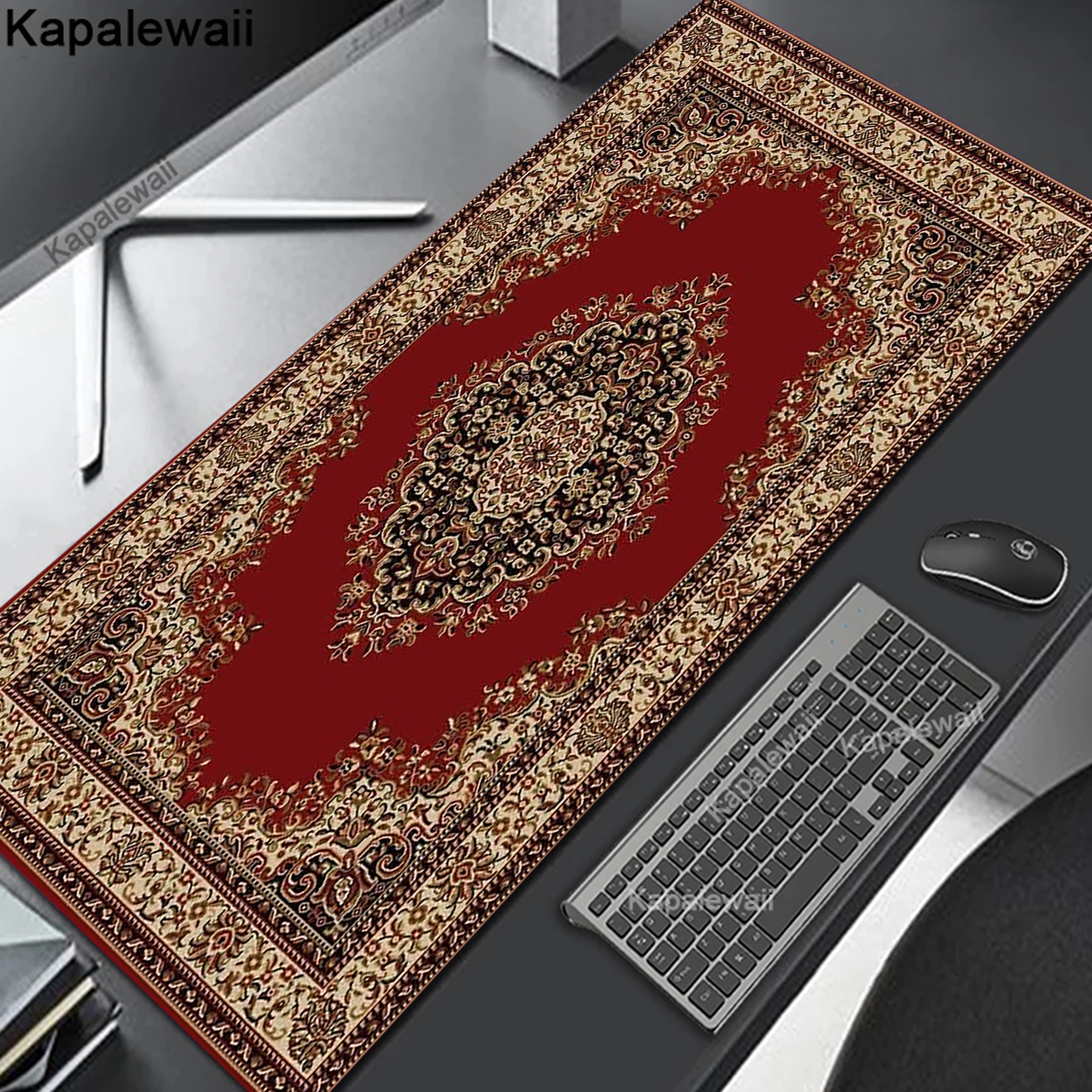 Persian HD Print Gaming Mouse  - Desk Setup Natural avaliação e preço