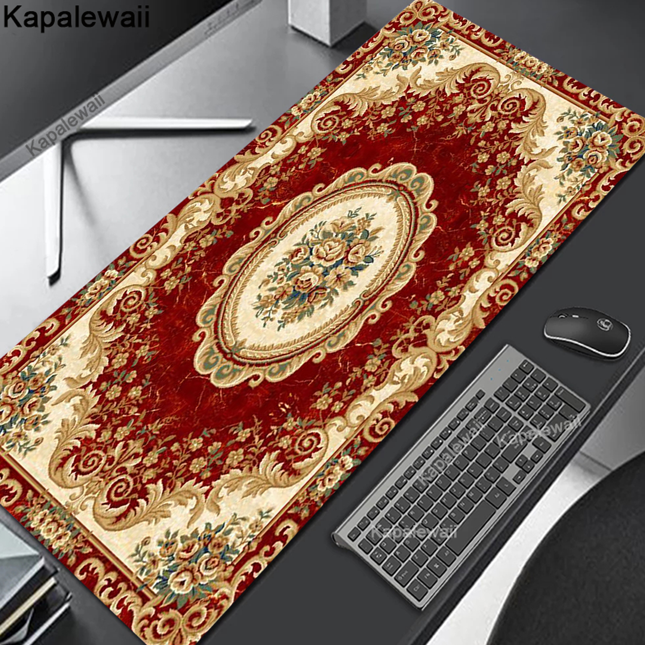 Persian HD Print Gaming Mouse  - Desk Setup Natural avaliação e preço