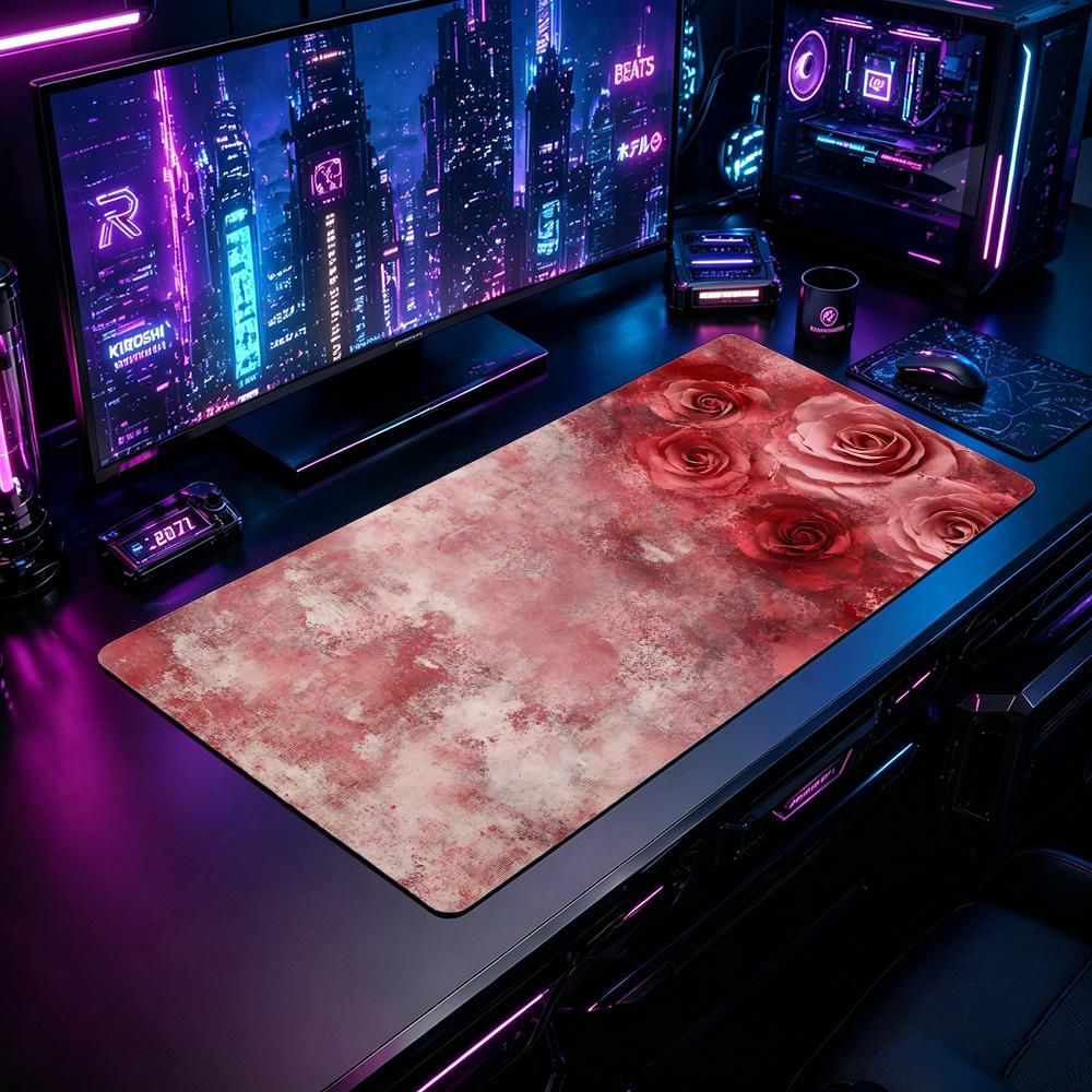 Nature Rose Gaming Mouse Pad M - Desk Setup Natural avaliação e preço
