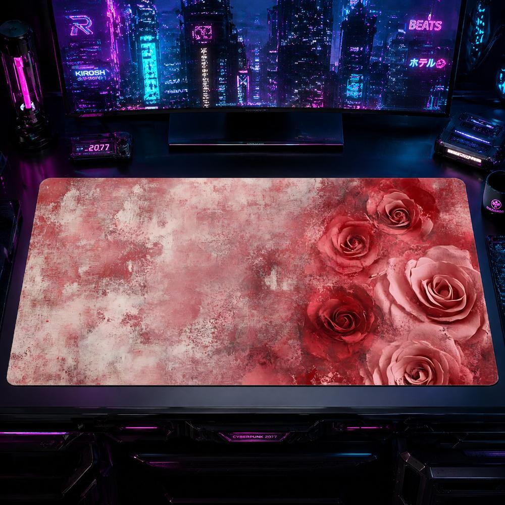 Nature Rose Gaming Mouse Pad M - Desk Setup Natural avaliação e preço