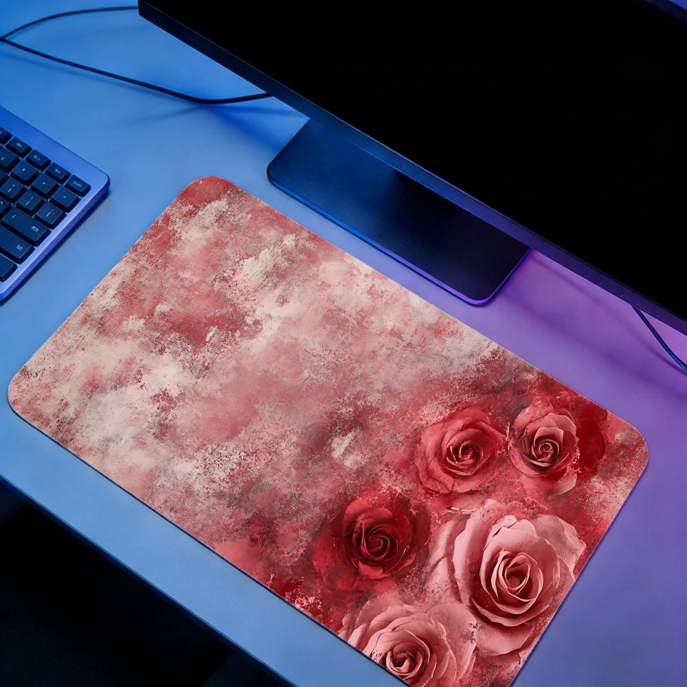 Nature Rose Gaming Mouse Pad M - Desk Setup Natural avaliação e preço