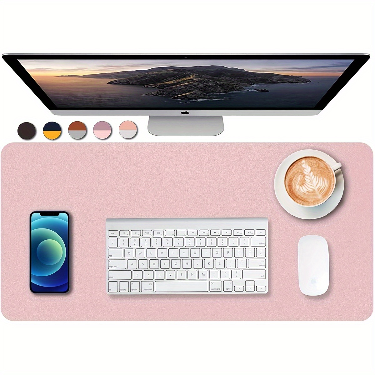 1 piece large size waterproof  - Desk Setup Pink avaliação e preço