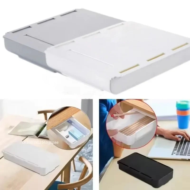 Self Adhesive Storage Drawer B - Desk Setup Home avaliação e preço