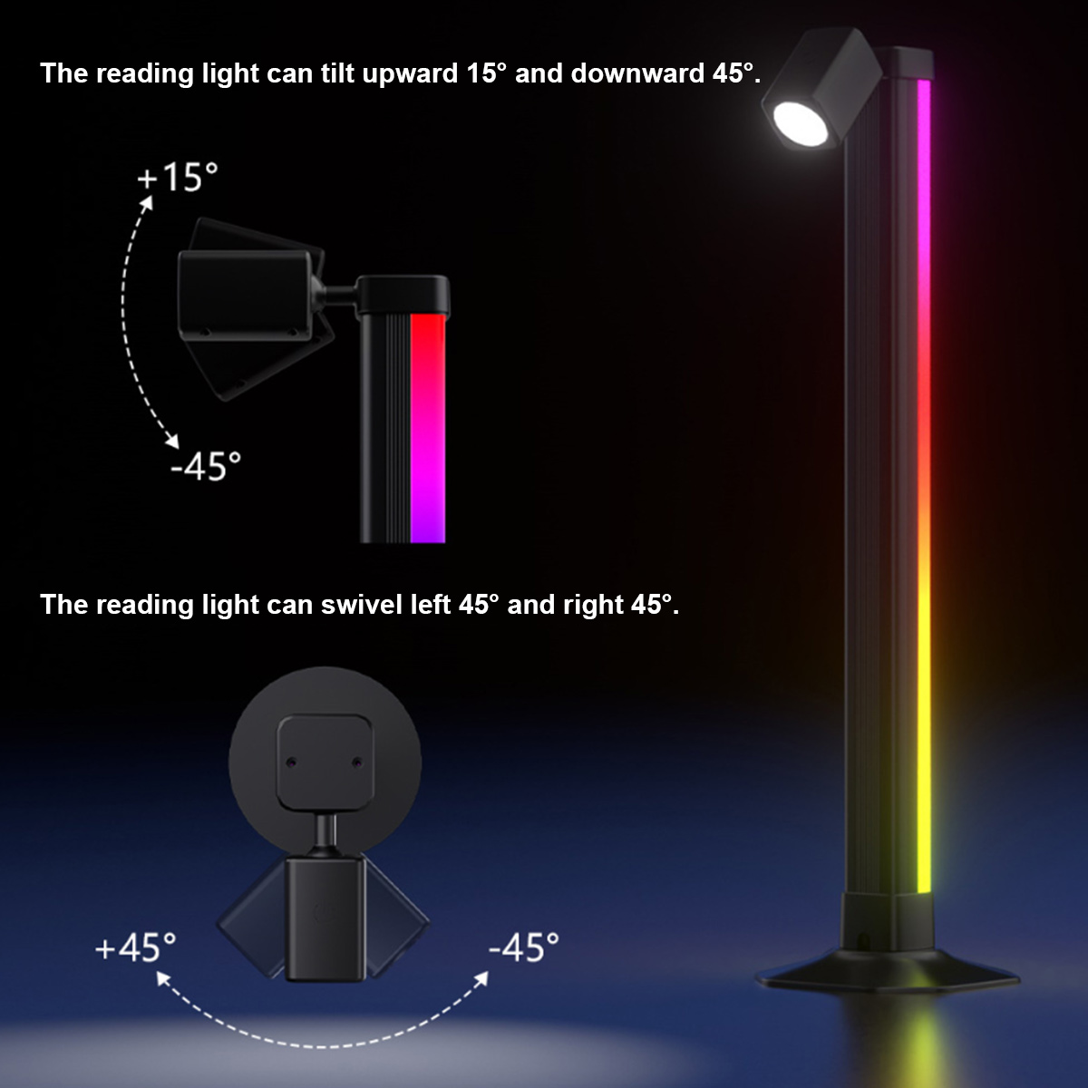 Smart Light Bar LED RGB Music  - Desk Setup With Tv avaliação e preço