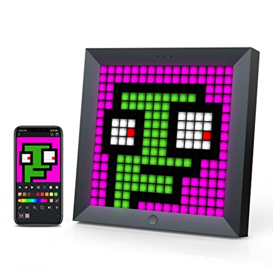 LED Light Pixel Display Panel  - Desk Setup With Tv avaliação e preço