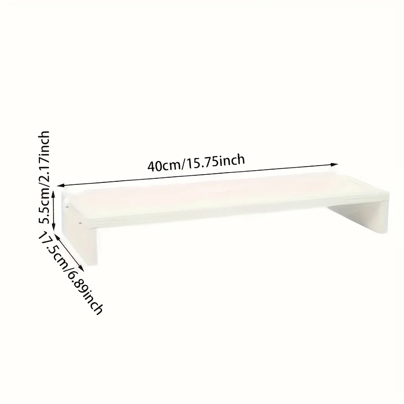 Stable Base Wood Desktop Compu - Desk Setup Riser avaliação e preço
